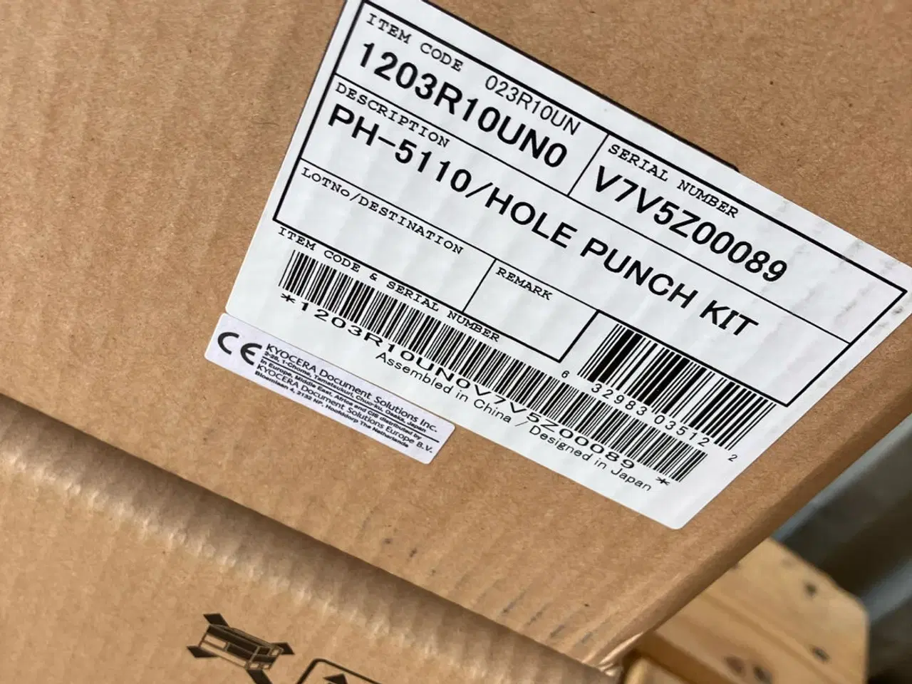 Billede 2 - Kyocera  PH-5110 hullemaskine-sæt