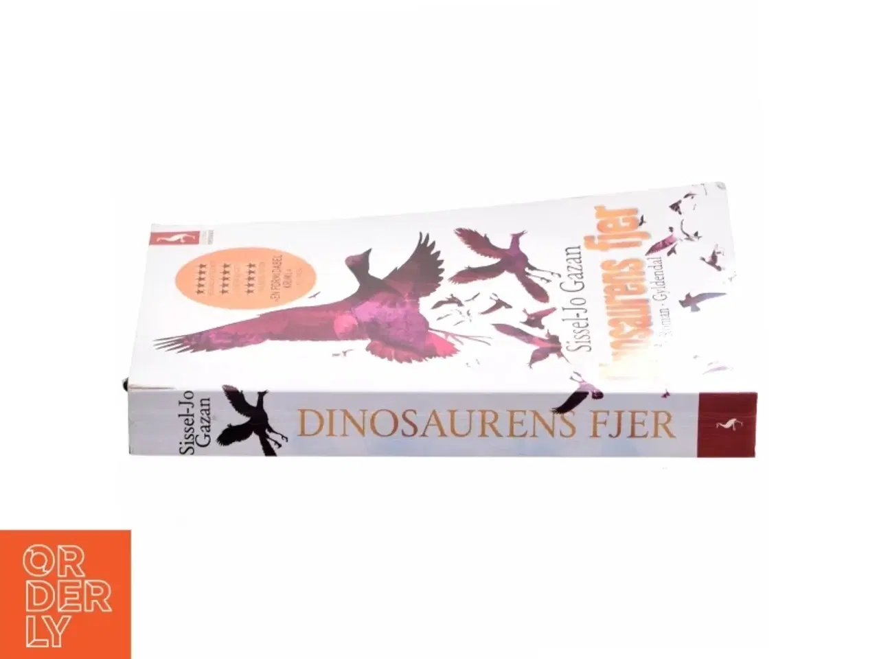 Billede 2 - Dinosaurens fjer : roman af Sissel-Jo Gazan (Bog)