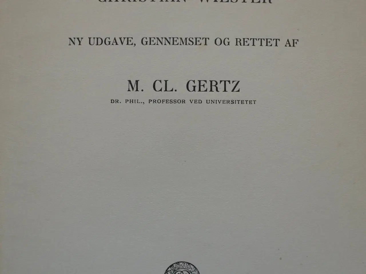 Billede 3 - homeros iliaden, af homer oversat af m. cl. gertz,