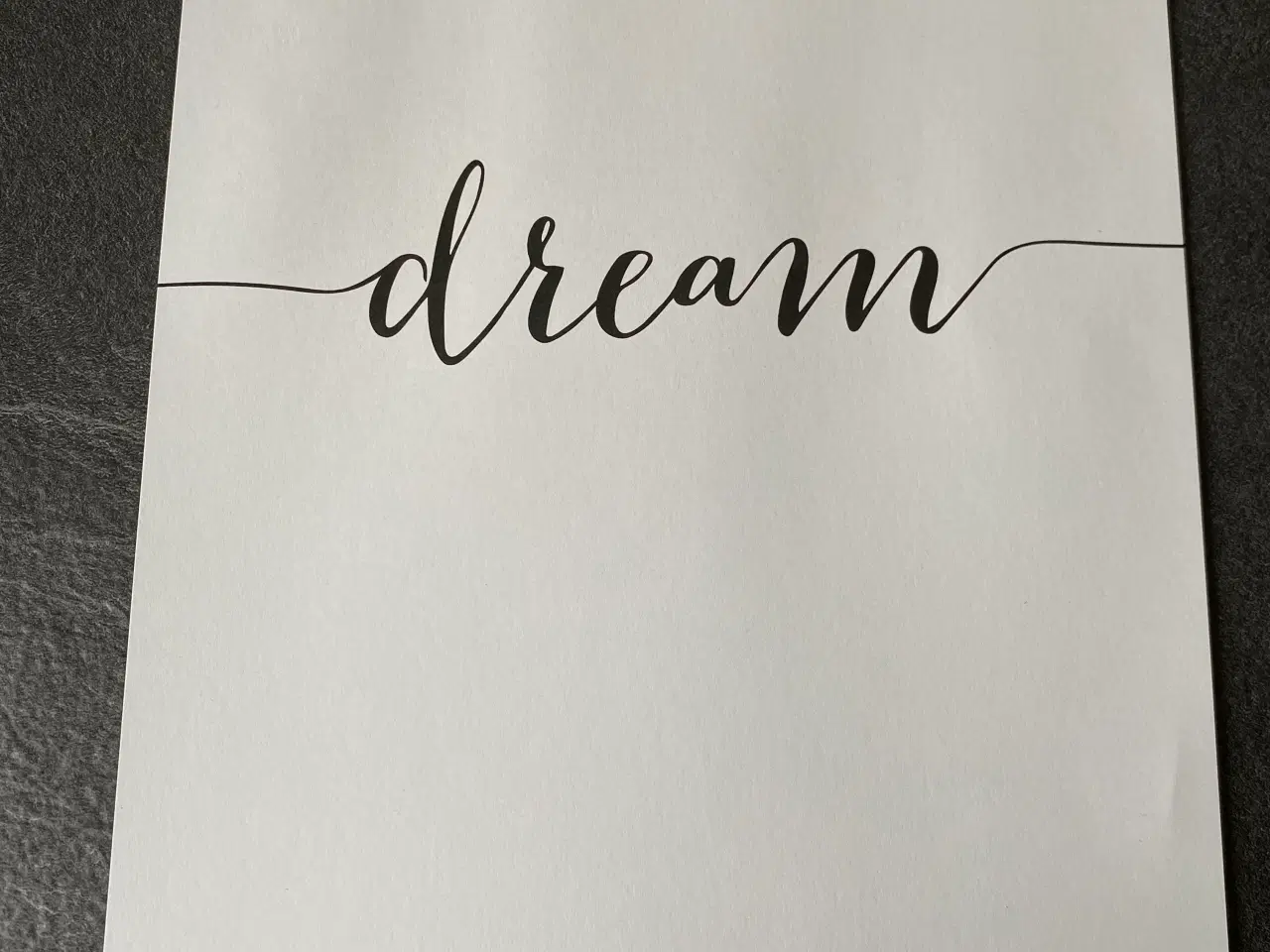 Billede 1 - Dream plakat 21x30