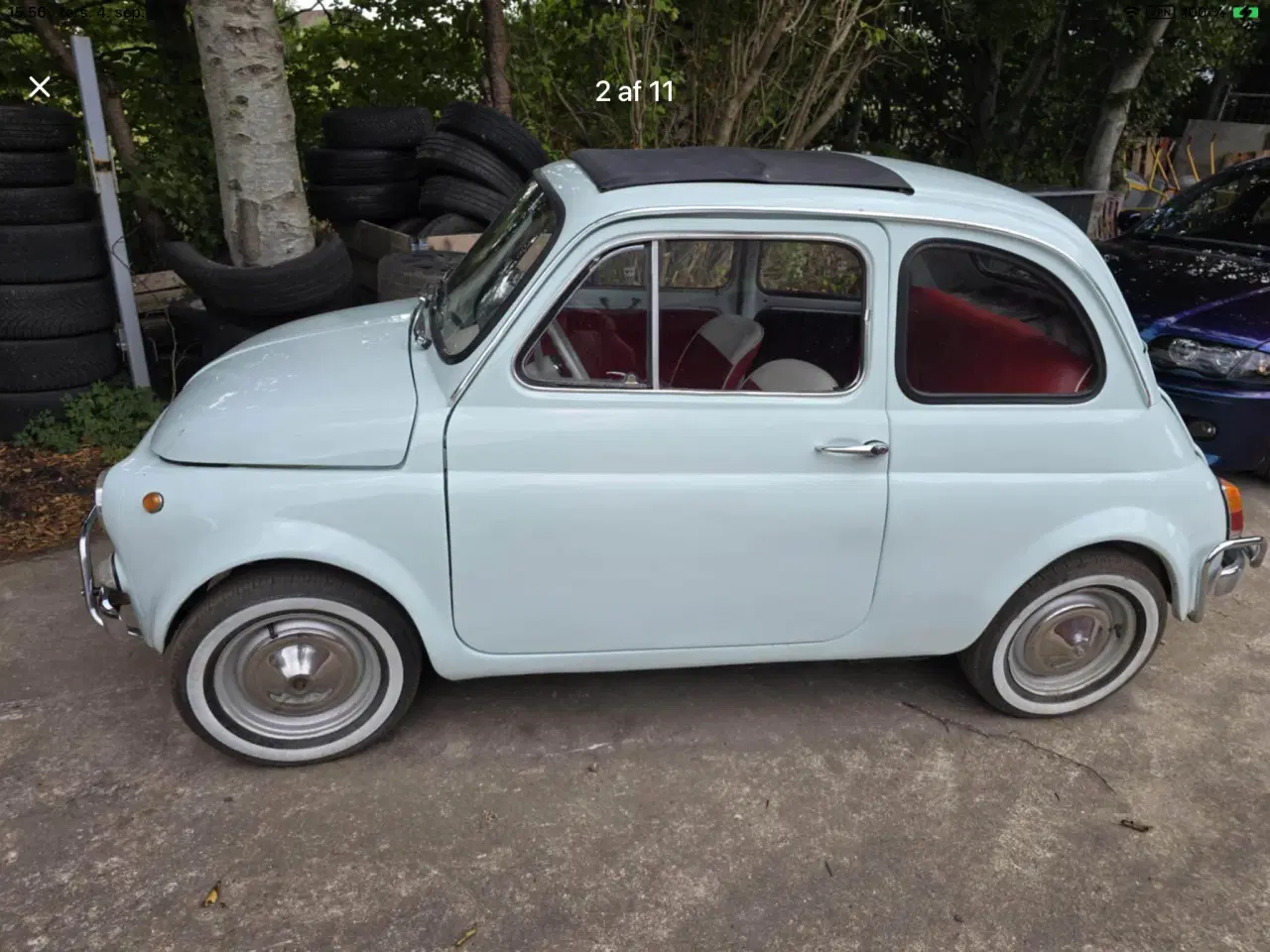 Billede 2 - Fiat 500 årg 1968 veteran