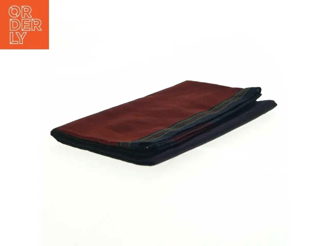 Billede 4 - Ternet tørklæde,  bomuld (str. 91 x 95 cm)