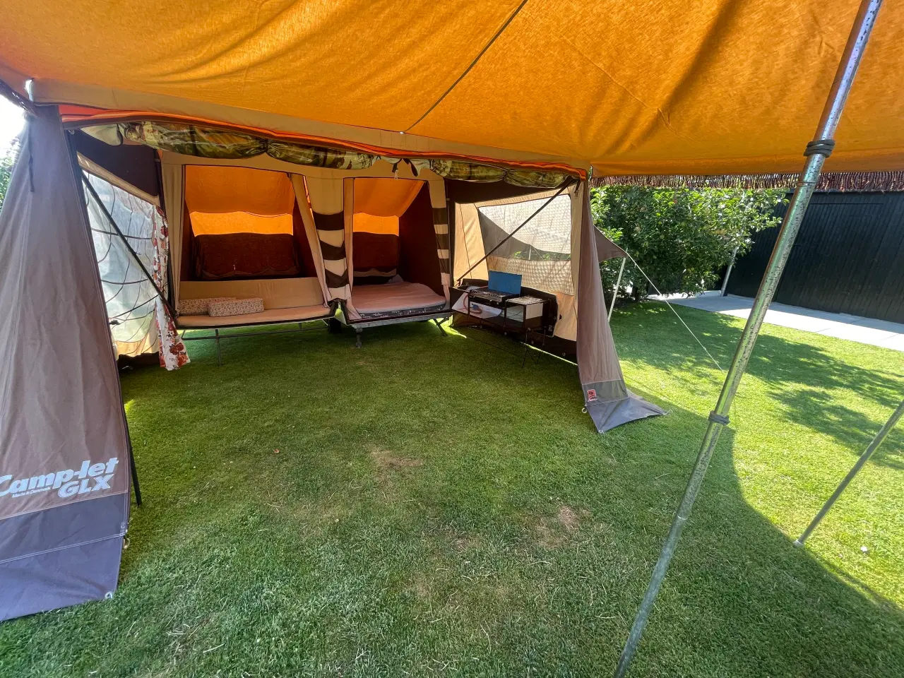 Billede 6 - CAMP-LET Velholdt camplet teltvogn klar til eventy