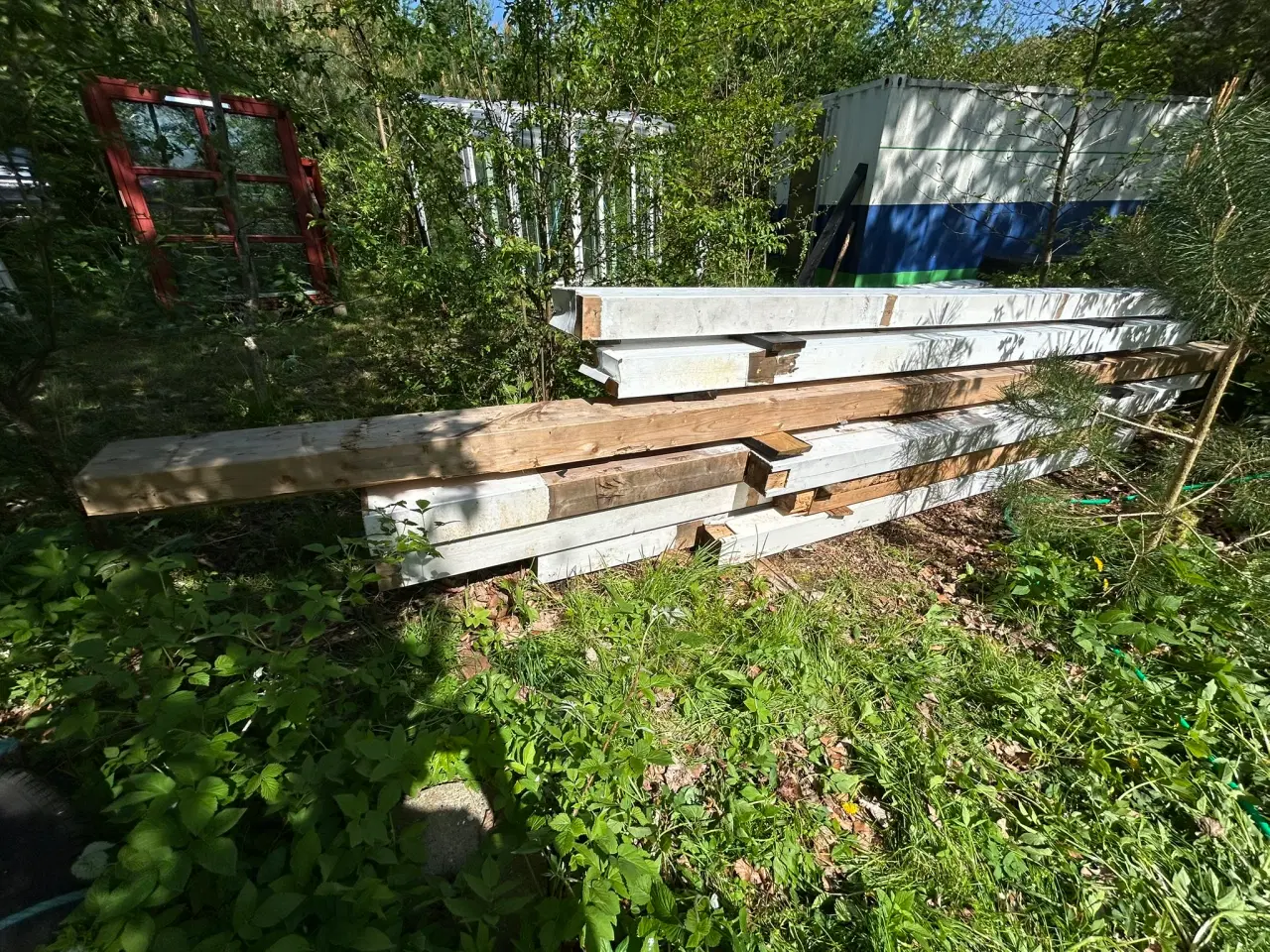 Billede 2 -  Bygningstømmer sælges samlet eller hver for sig