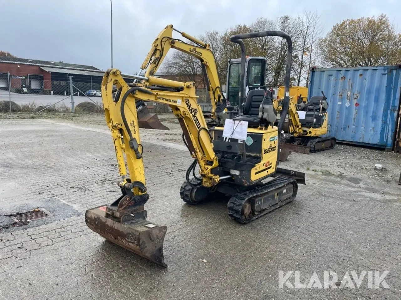 Billede 1 - Minigraver Newholland E10SR med skovle