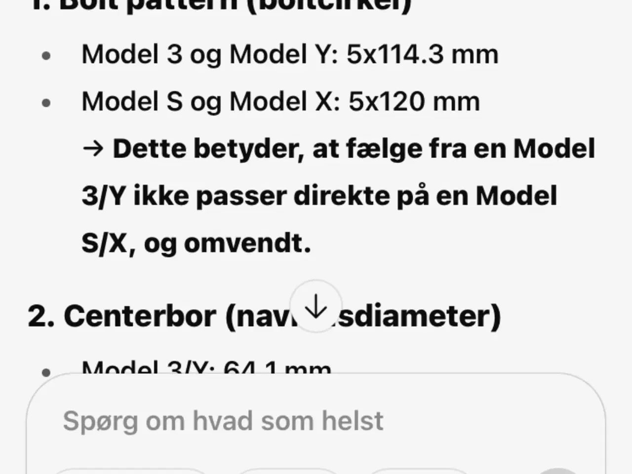 Billede 5 - Tesla vinterdæk og fælger model 3/Y. NYE