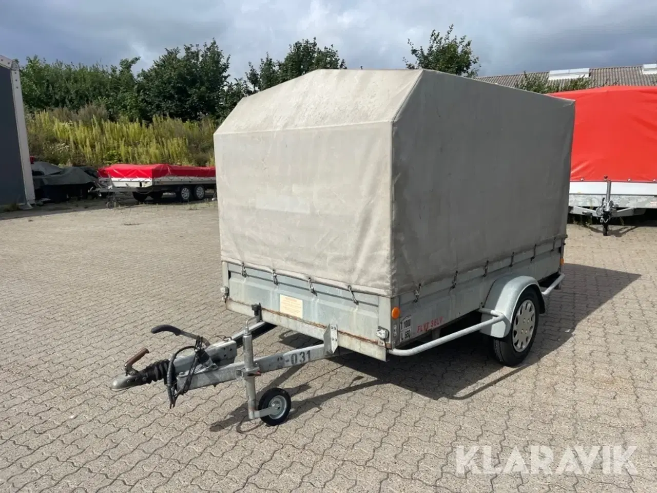 Billede 9 - Lukket trailer FML 1000kg