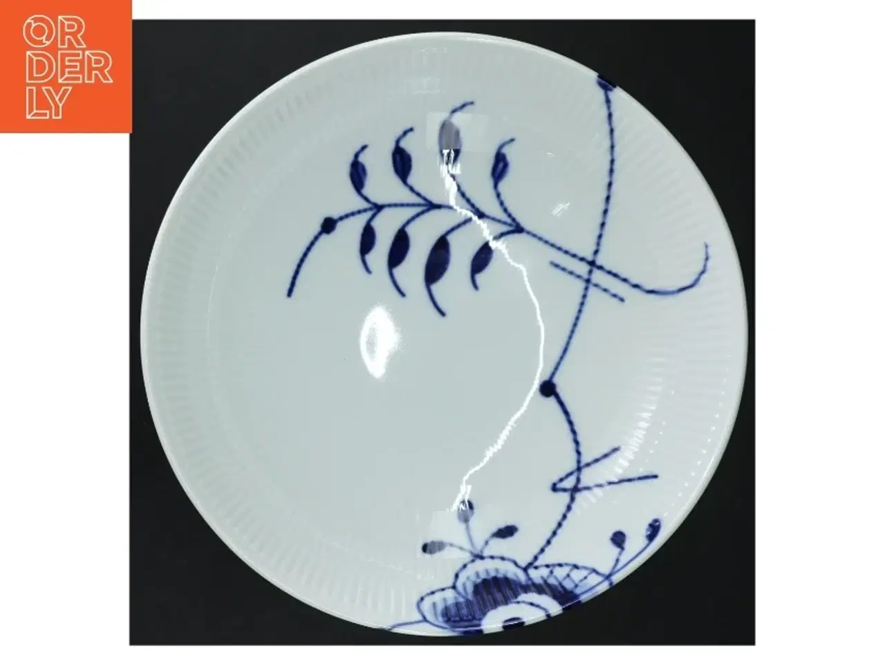 Billede 3 - Royal Copenhagen Mega Musselmalet fodskål fra Royal Copenhagen (str. H. 16 cm. ø. 21,5 cm)