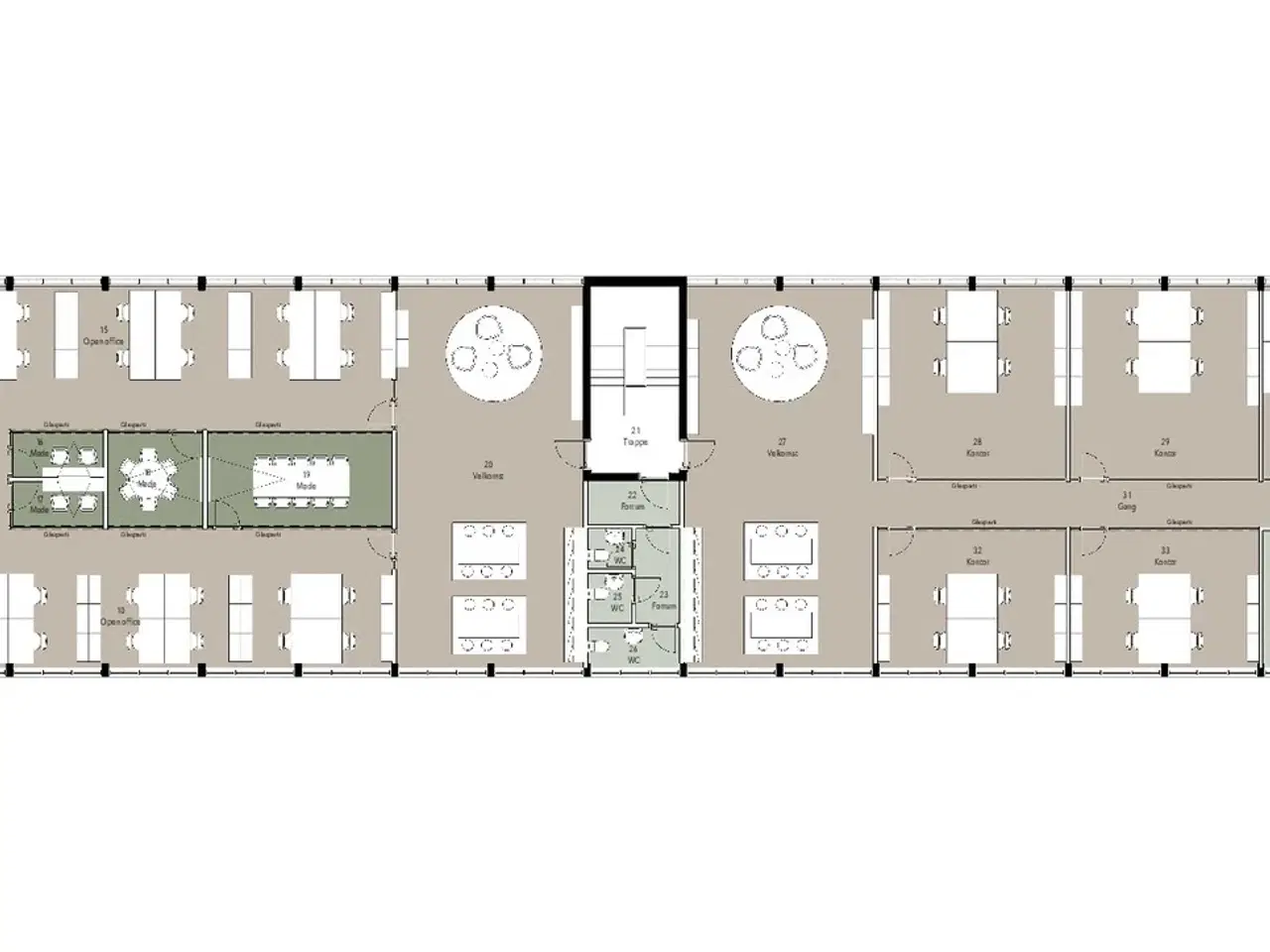 Billede 14 - Penthousekontor i hjertet af Herlev