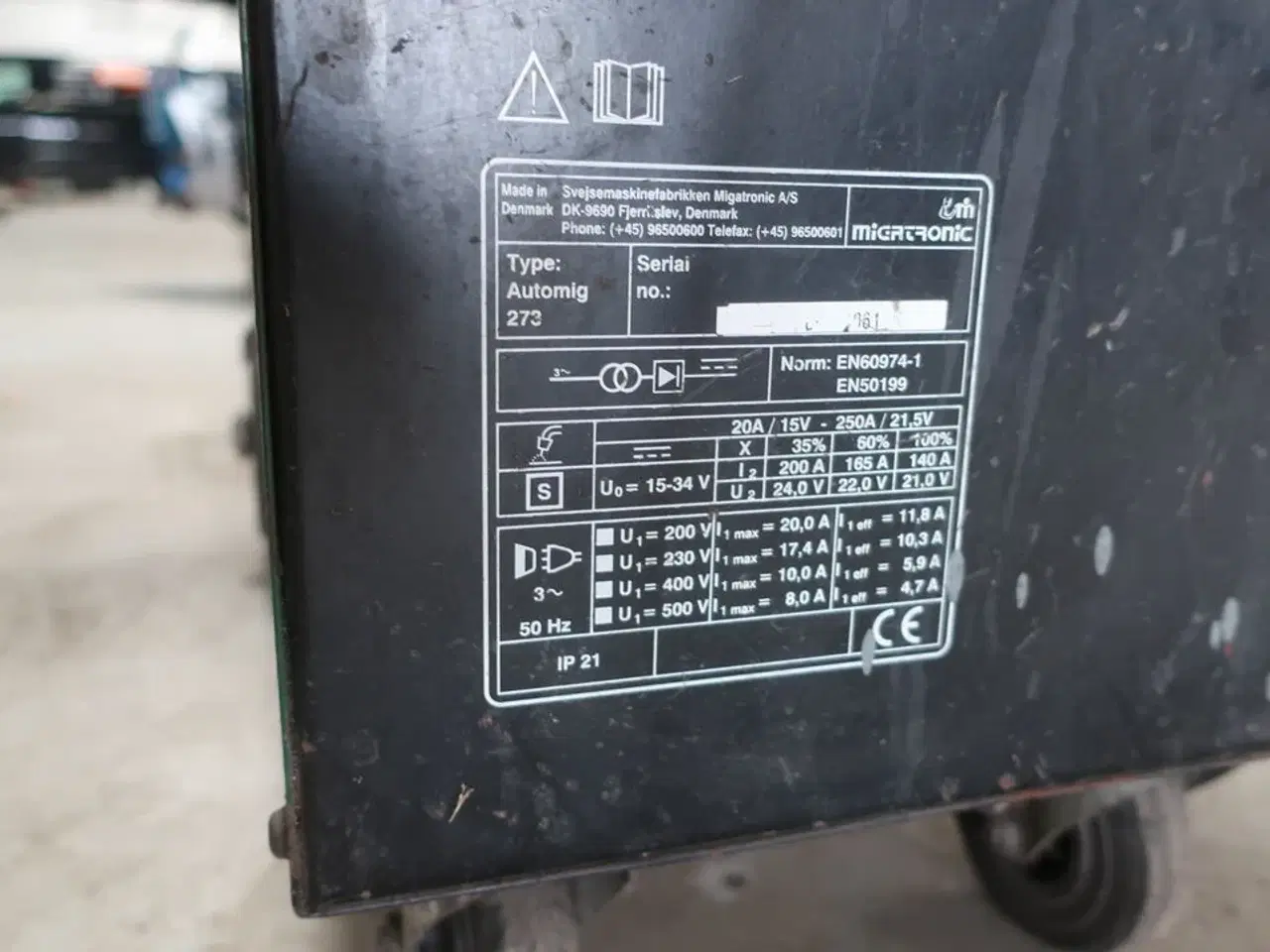 Billede 5 - Svejseapparat MIGATRONIC AutoMig 273