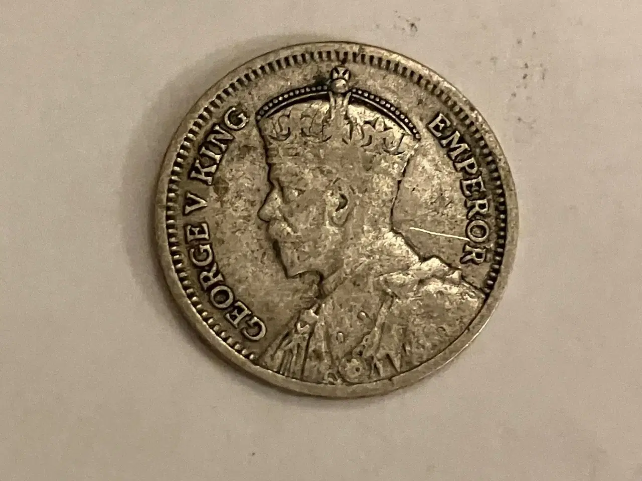 Billede 1 - New Zealand 3 Pence 1934