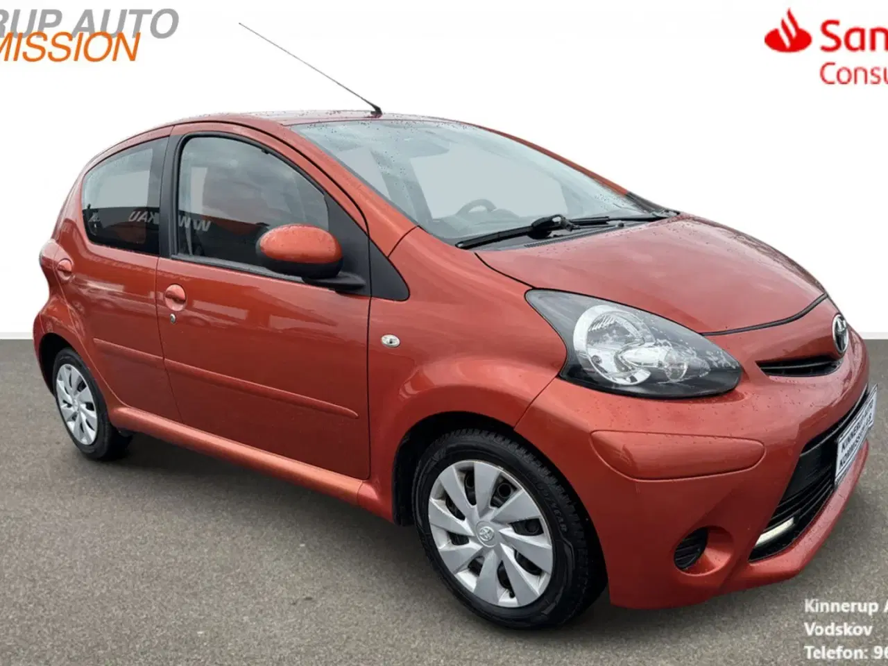 Billede 2 - Toyota Aygo 1,0 VVT-I T2 Air Spice 68HK 5d