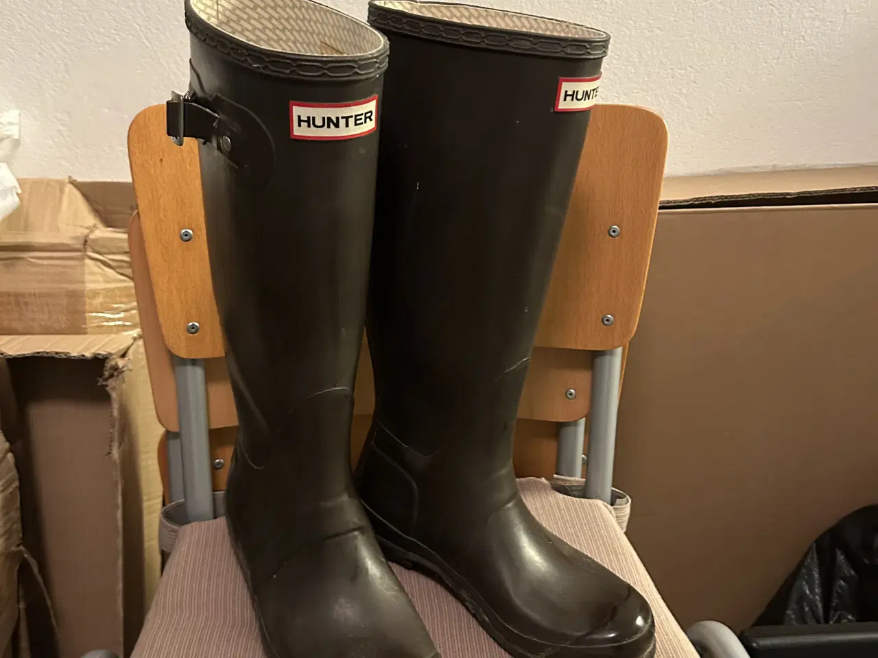 Billede 1 - Hunter højskaftede gummistøvler