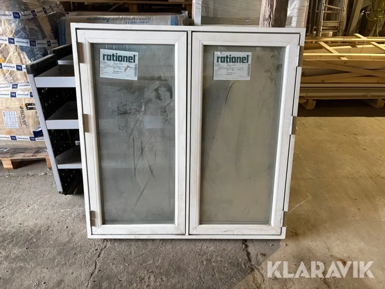 Billede 1 - Vindue Rationel dannebrog 2 fags 1 styk