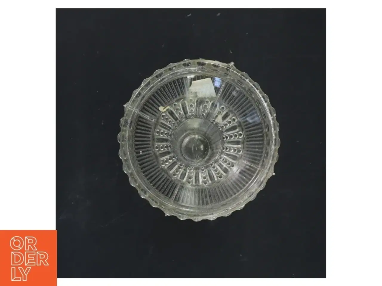 Billede 2 - Lysestage i glas (str. 18 cm)