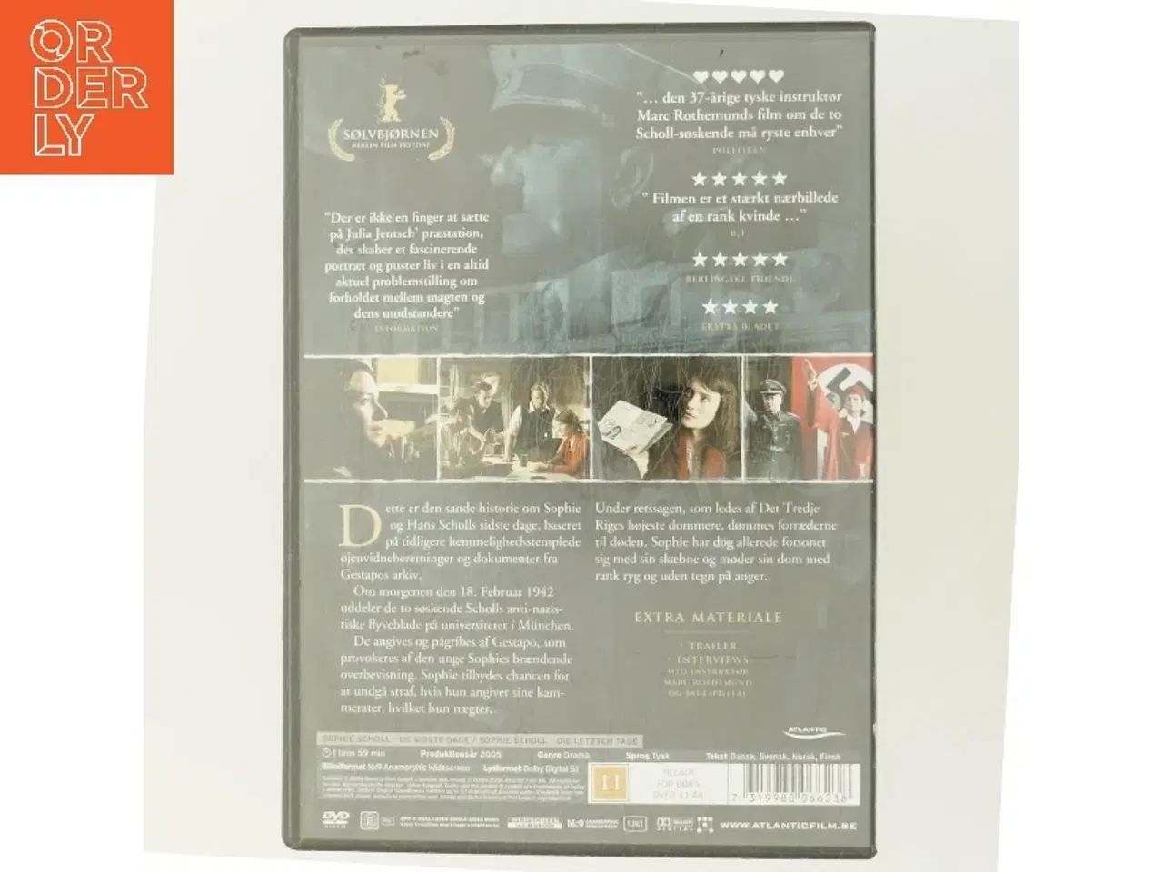 Billede 3 - Sophie Scholl med Julia Jentsch (DVD)