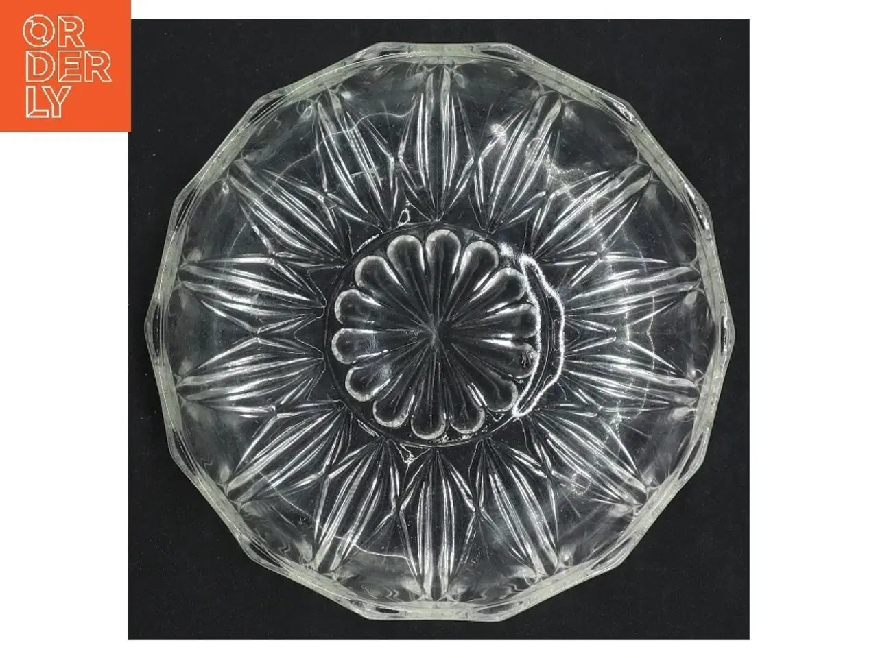 Billede 3 - Glas assiet (str. 14 cm diameter og 3 cm høj)