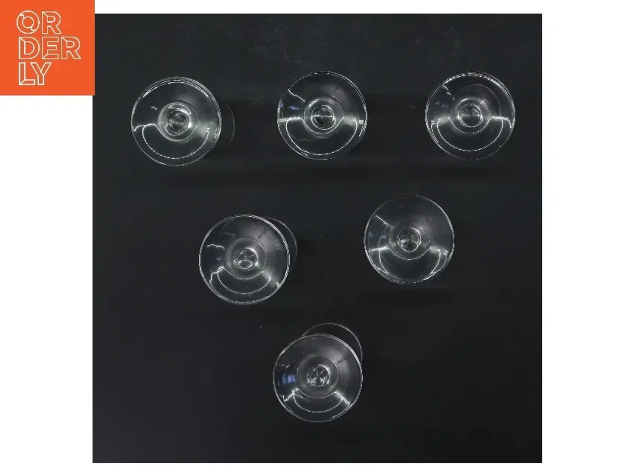 Billede 3 - Sæt med seks glas til shots eller snaps (str. 6 stk Ø 4 cm længde 9,5 cm)