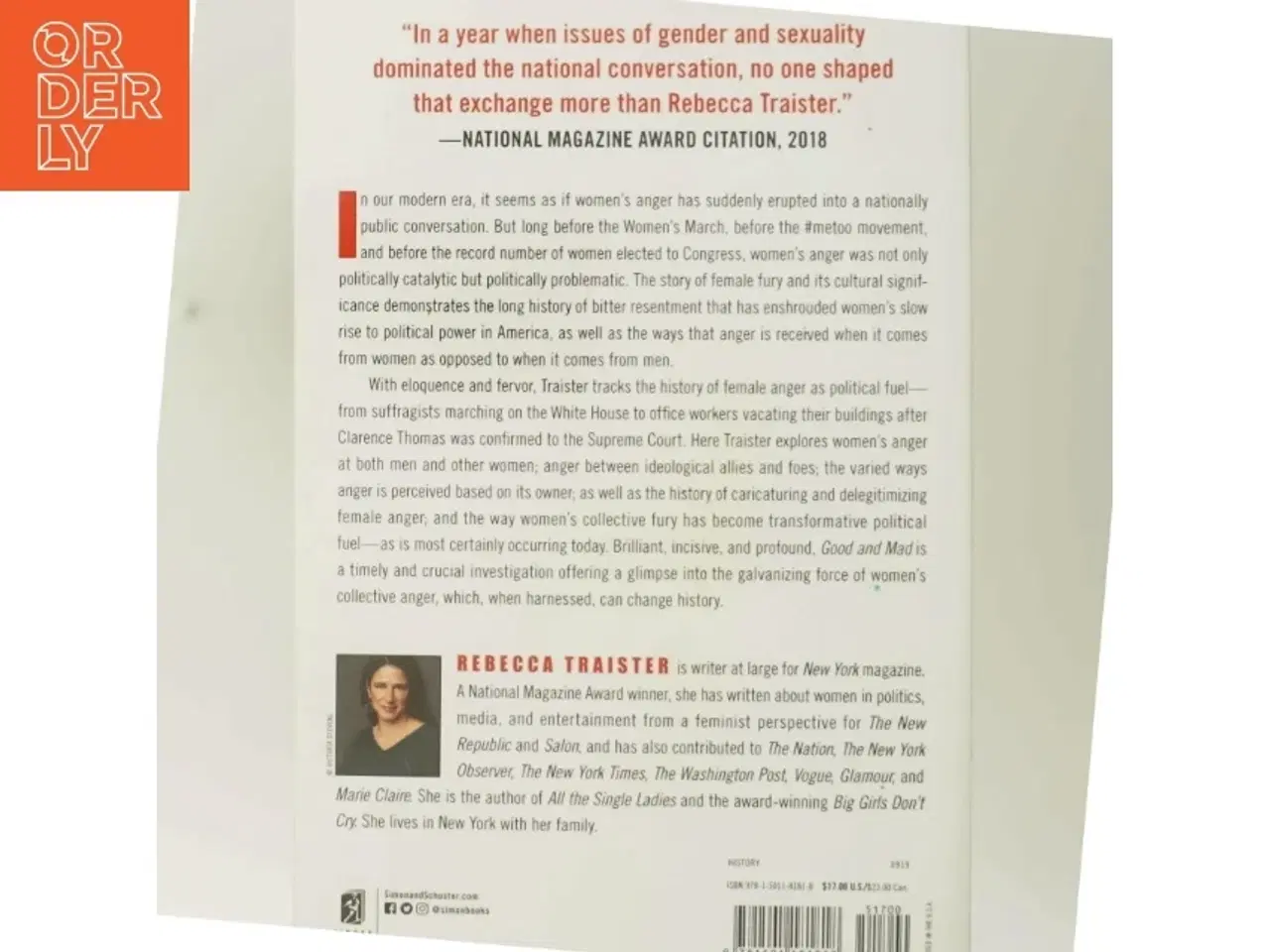Billede 5 - Good and mad : the revolutionary power of women&#39;s anger af Rebecca Traister (Bog)