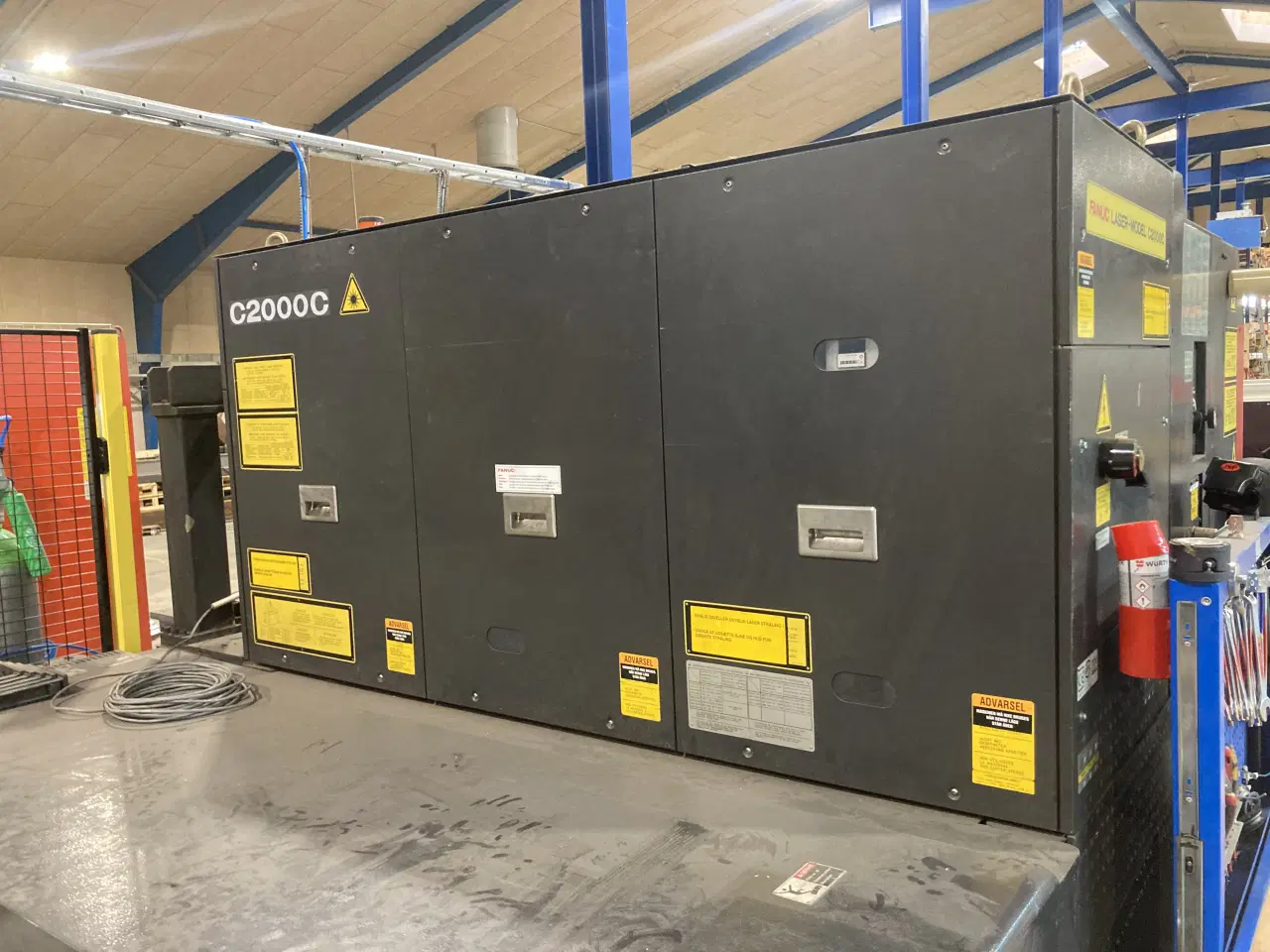 Billede 1 - Laserskærer