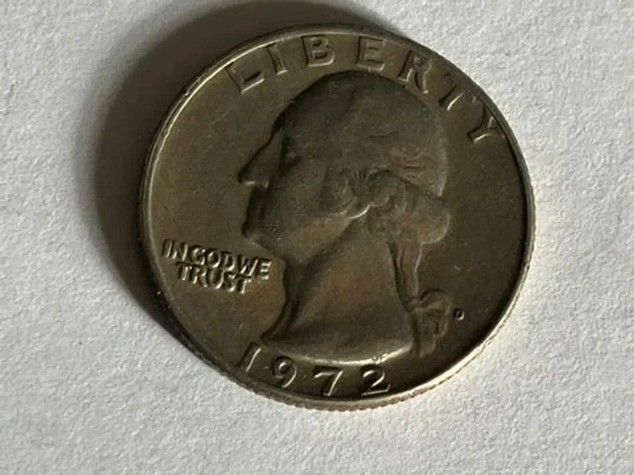 Billede 1 - Quarter Dollar 1972 USA