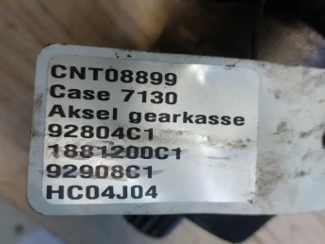 Billede 16 - Case 7130 Aksel Gearkasse 92804C1