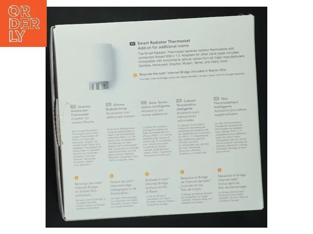 Billede 4 - Tado Smart Radiator Termostat fra Tado (str. 8 cm)