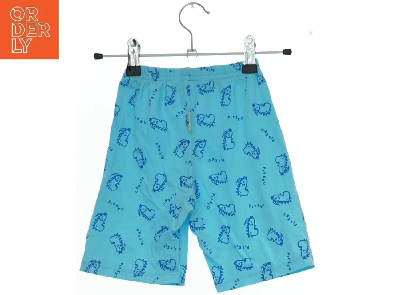 Billede 2 - Blå shorts med print fra Piteku (str.  24-26 )