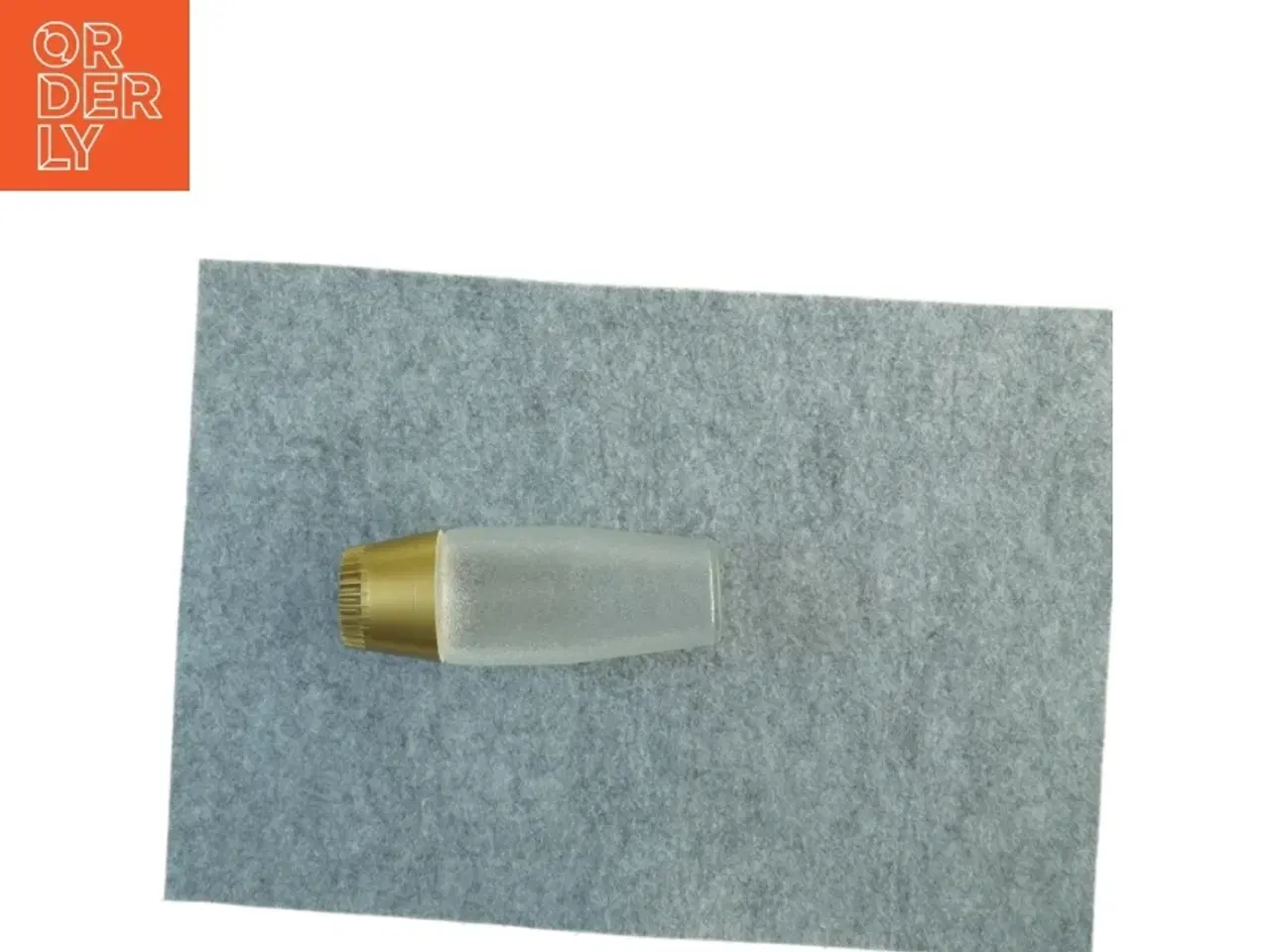 Billede 3 - Amerikansk Cocktail Shaker fra 1950&#39;erne Glas og messing flaske (str. 23 x 7 cm)