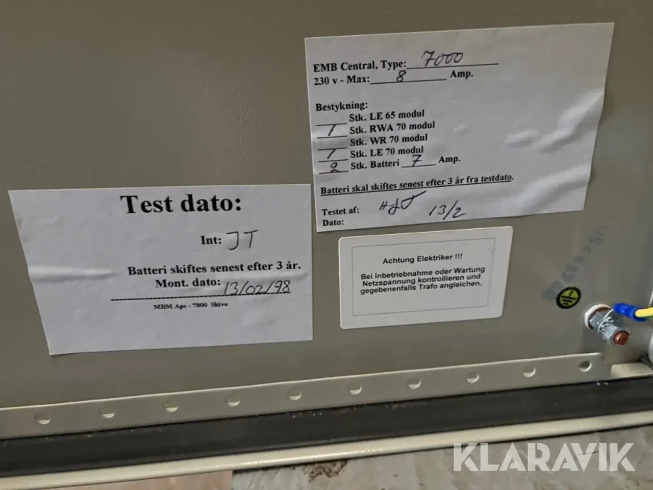 Billede 9 - Brand og komfort ventilation Ferralux EMB 7000