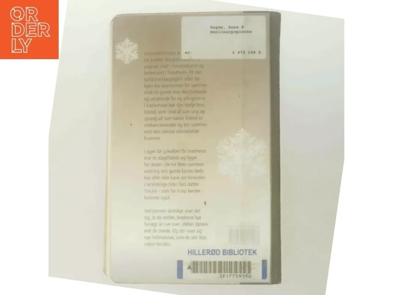 Billede 3 - Berlinerpoplerne af Anne B. Ragde (Bog)