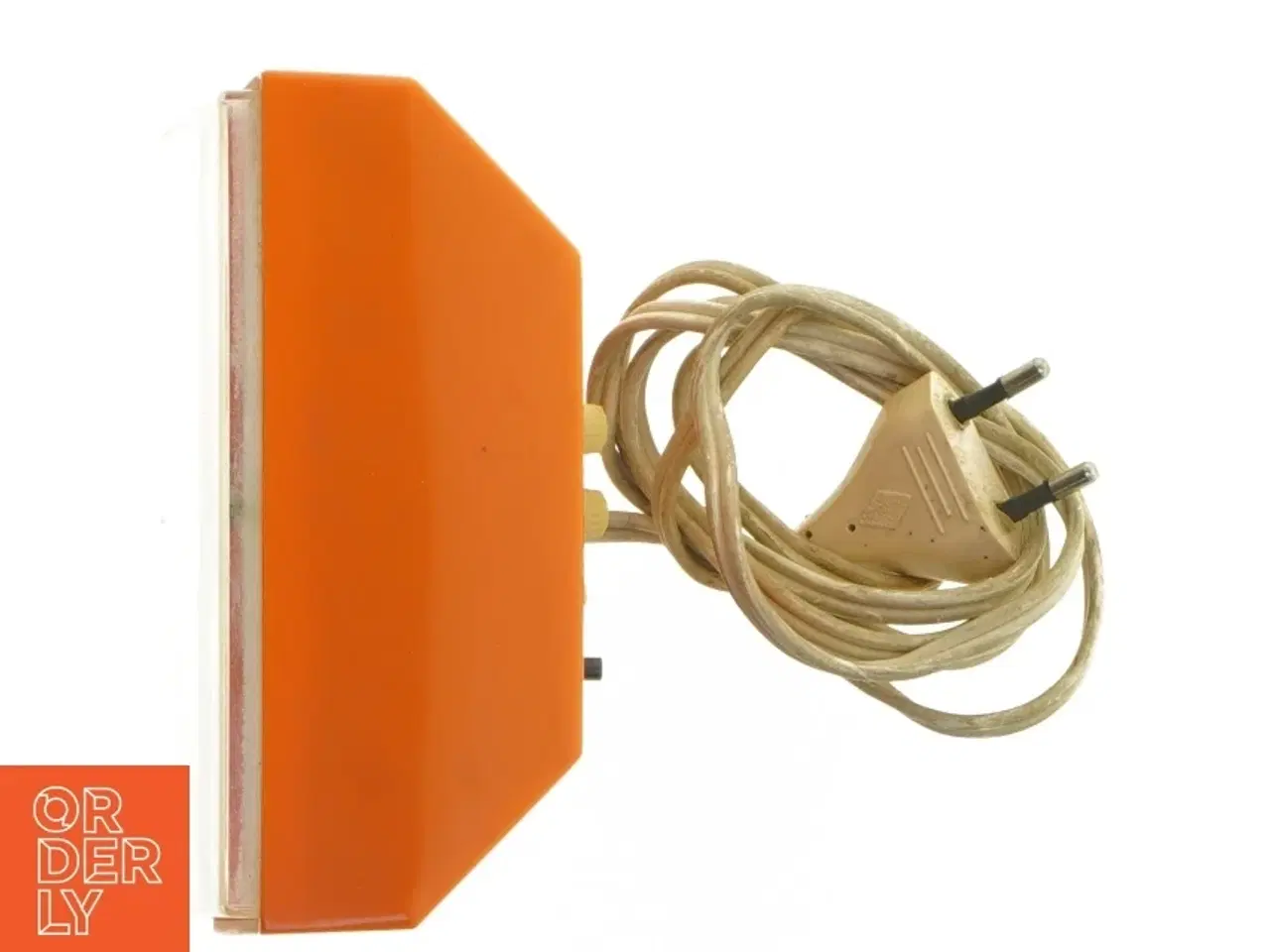 Billede 5 - Vintage orange Vækkeur fra Metamec (str. 14x8x6 cm)