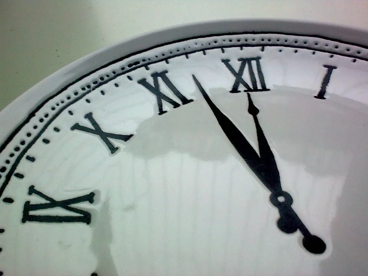 Billede 18 - Kina tallerken håndmalet m guld & sommerfugl