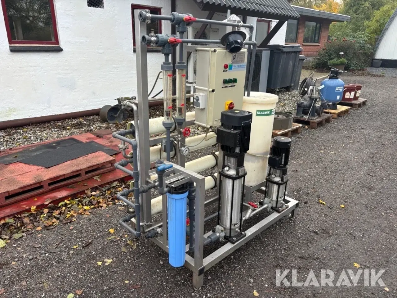 Billede 7 - Ultrafiltreringsanlæg Simon Moos Maskinfabrik NF til vand med kulfilter