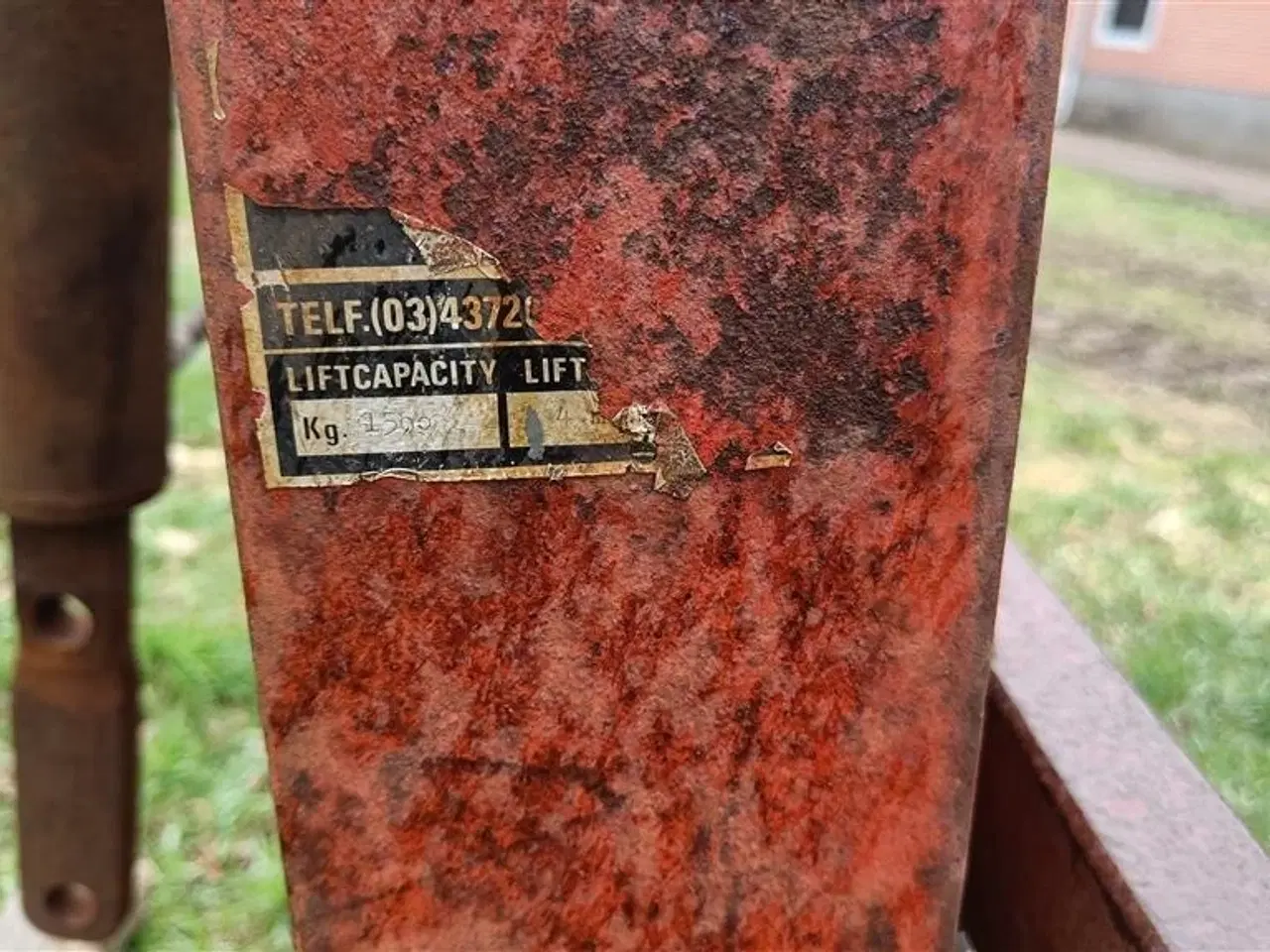 Billede 3 - - - - Trucktårn til traktor 4 meter