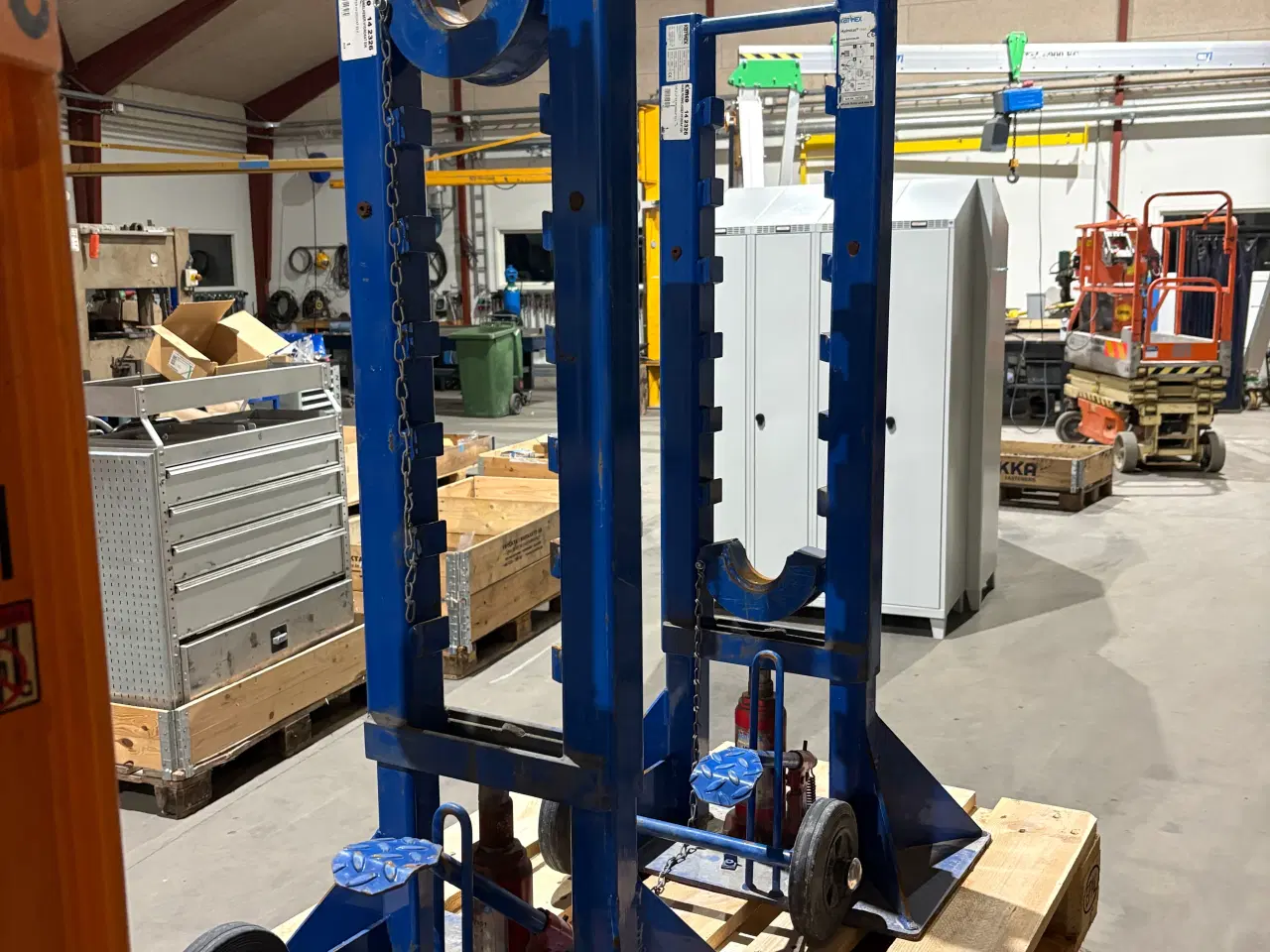 Billede 5 - Hydrauliske Bukke til kabeltromle 