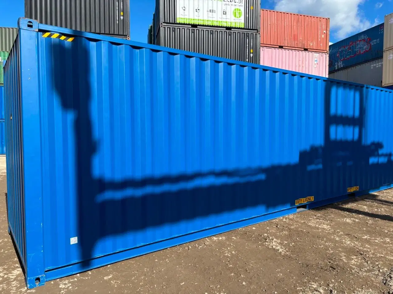 Billede 11 - Står i Hvidovre NY 40 fods HC Container i Blå Ral: