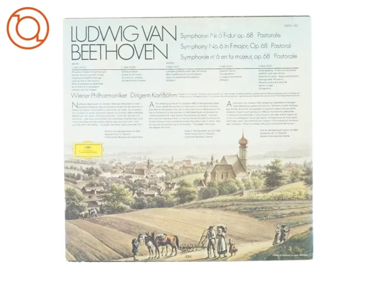 Billede 2 - Ludwig van Bethoven symfonie 6 fra Edison (str. 30 cm)
