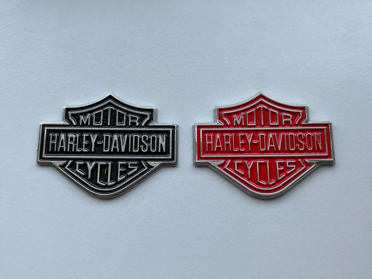 Billede 1 - Metal emblem med Harley-Davidson