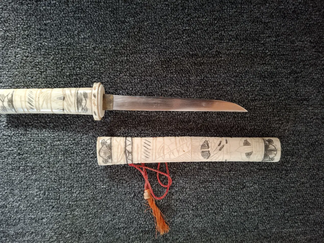 Billede 3 - Santoku kniv fra japan i ben