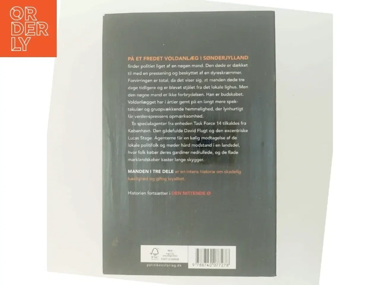 Billede 3 - Manden i tre dele af Thomas Bagger bog