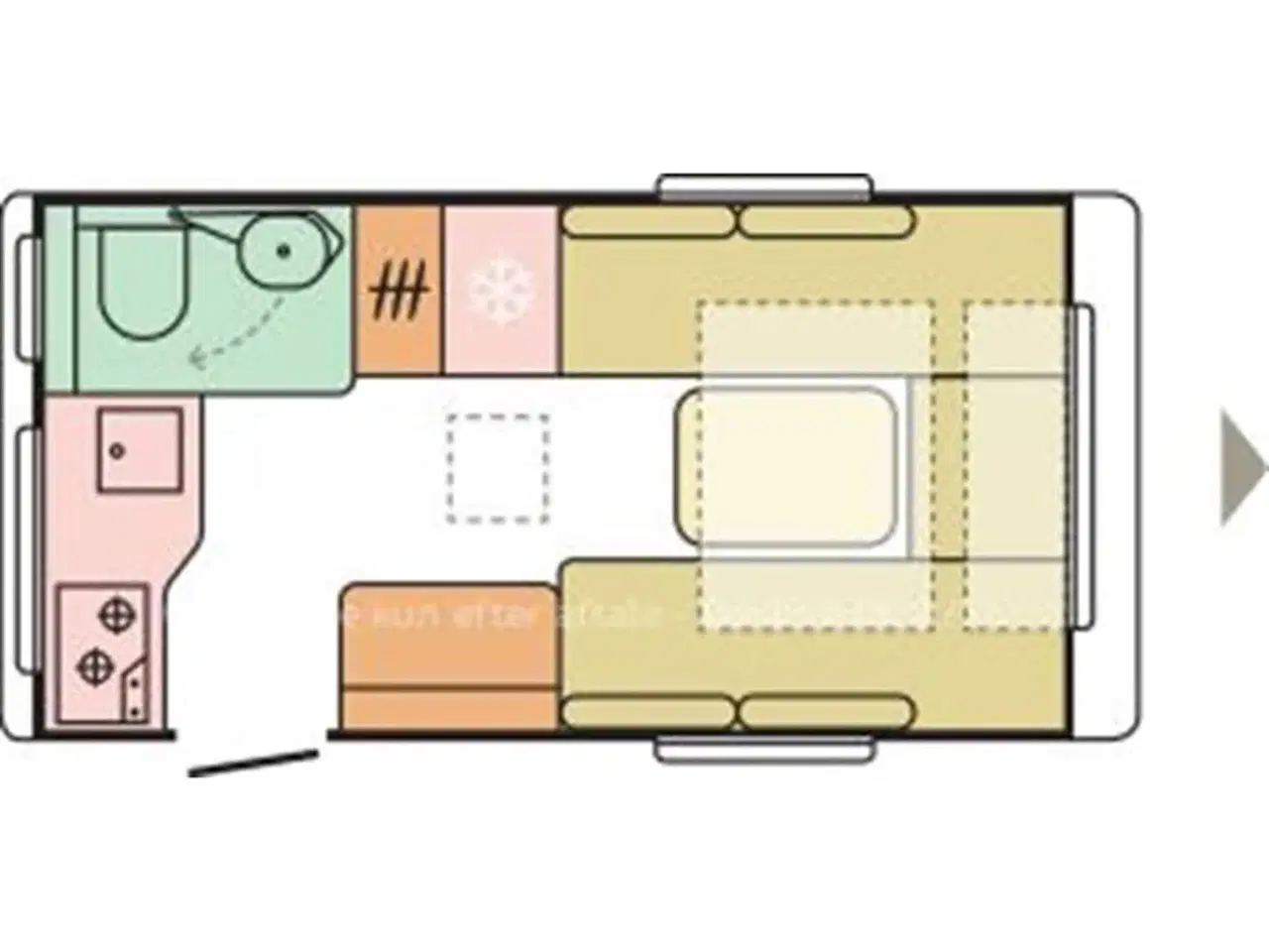 Billede 1 - 2026 - Adria Action 391 LH Classic   NY udgave! Enkeltsenge, sidehængt bord, endekøkken, Truma Combi-varme 4E (gas og el), panorama-vindue, el-gulvvarme,
