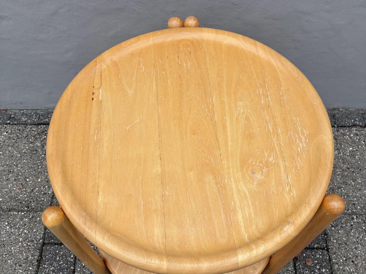 Billede 3 - Bakkebord i bøg fra 1970’erne
