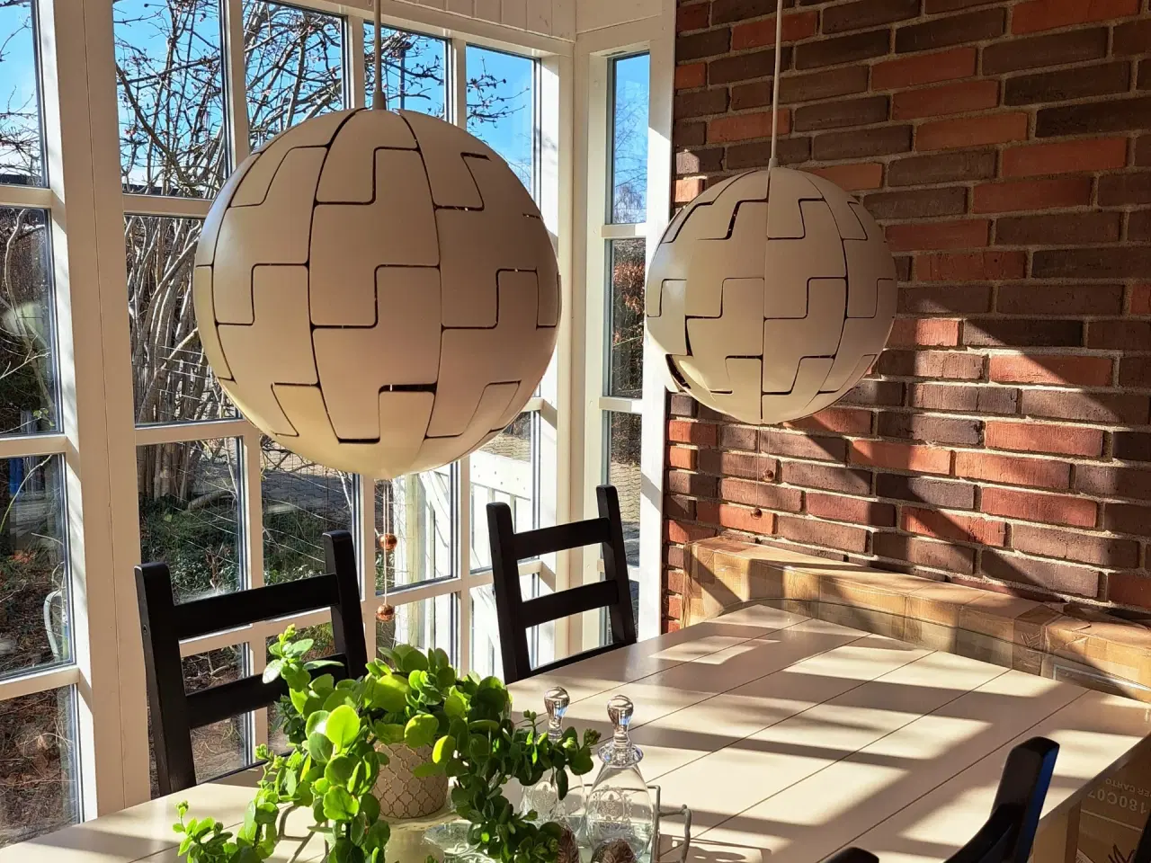 Billede 3 - IKEA PS 2014 loftlamper – hvid/kobber 2 stk. 400kr