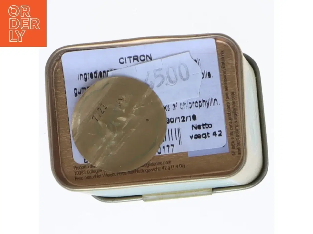 Billede 3 - Vintage limonade dåse fra Leone (str. 7,5x4x5,5 cm)