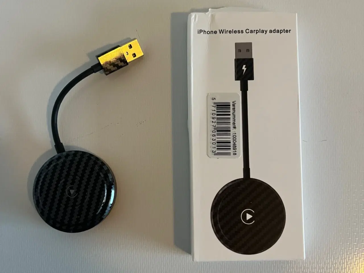 Billede 2 - Trådløs Apple CarPlay adapter - Sort