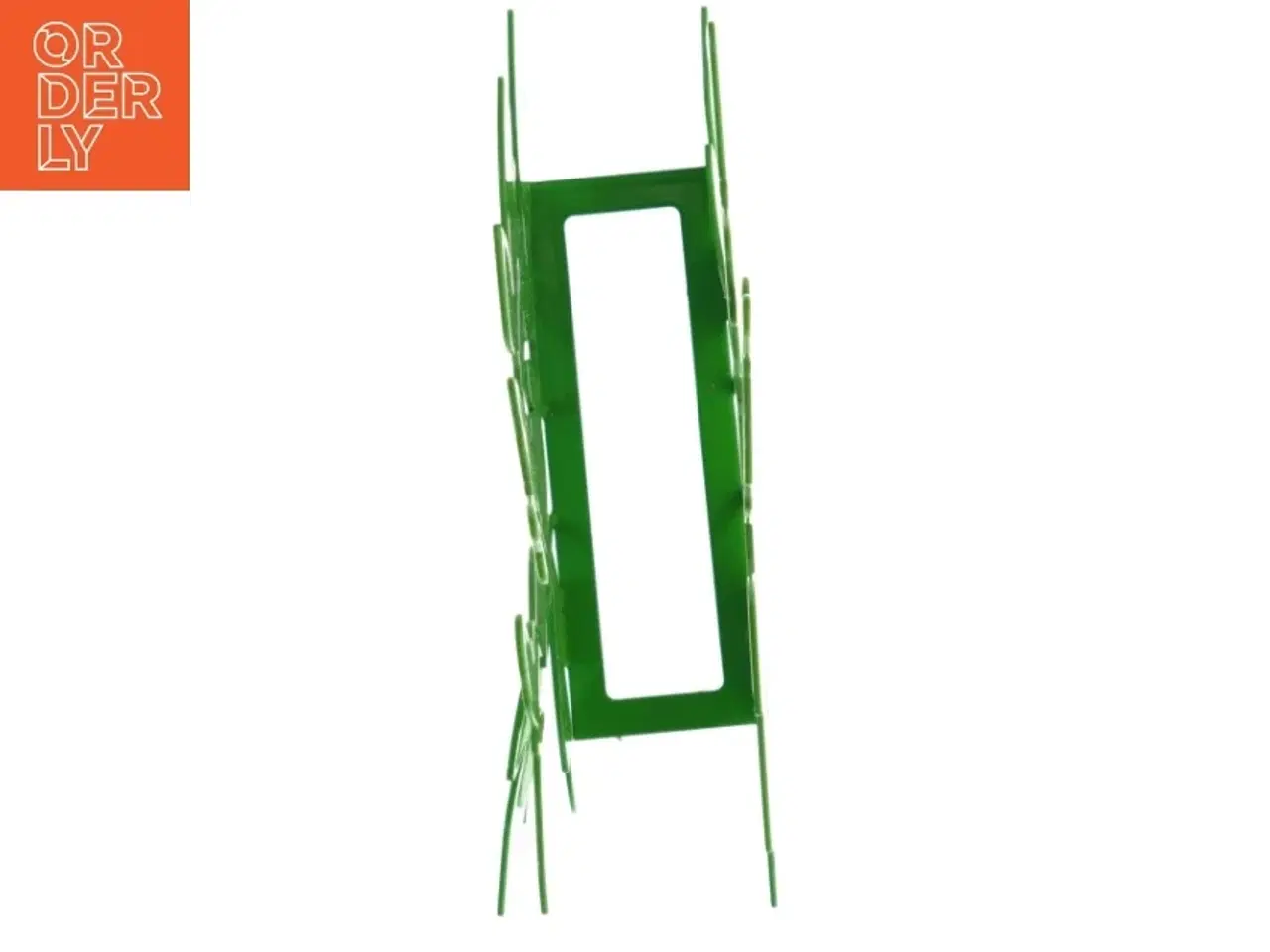 Billede 6 - Servietholder i grøn metal (str. 19 x 16 cm)