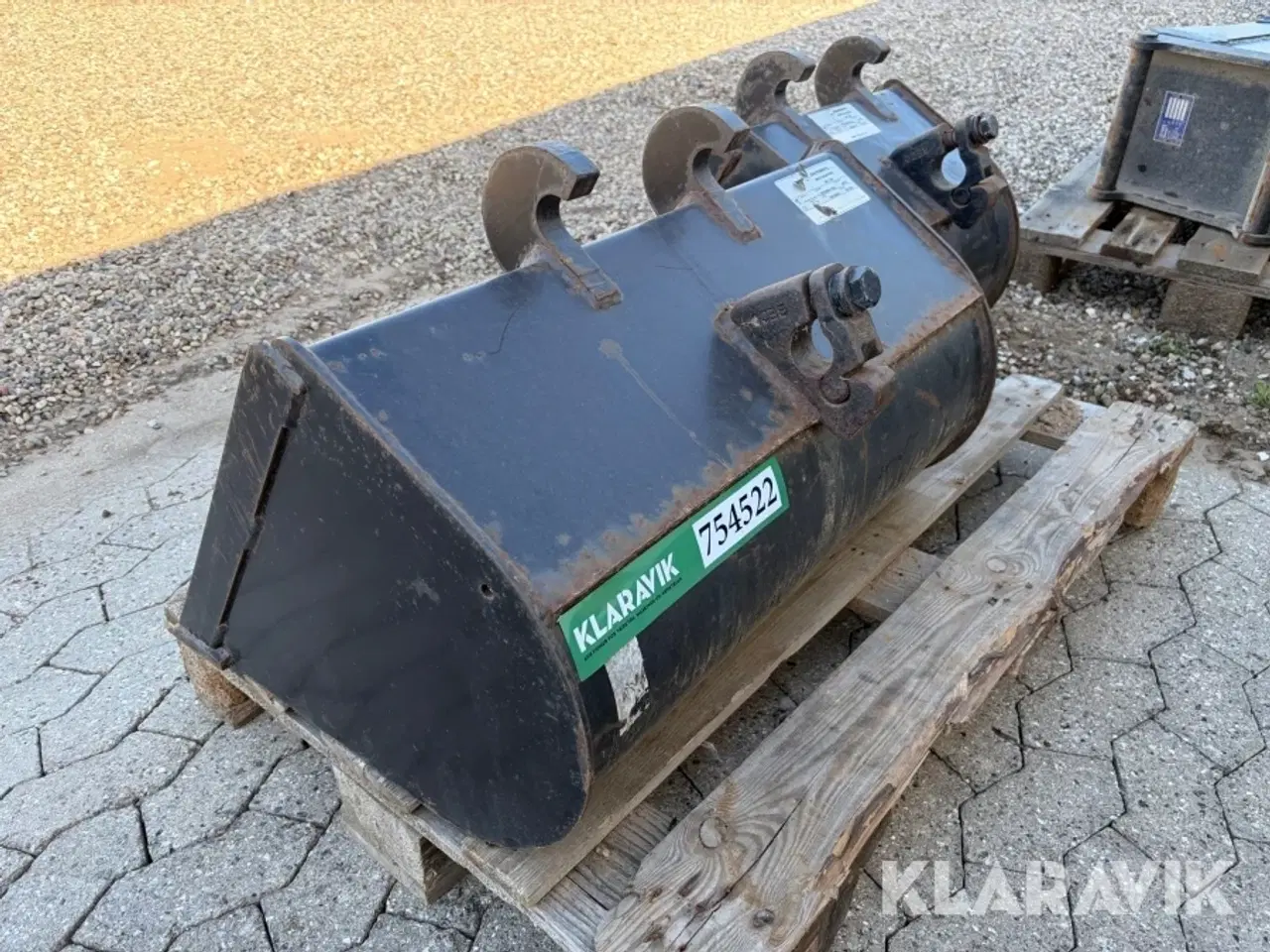 Billede 2 - Graveskovle Skive Maskinfabrik 80 cm og 50 cm med RA skifte
