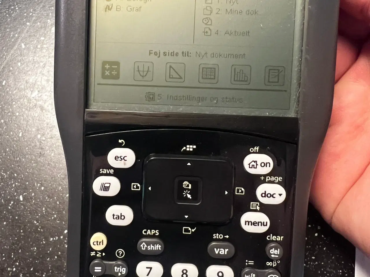 Billede 1 - texas ti nspire cas touchpad calculator