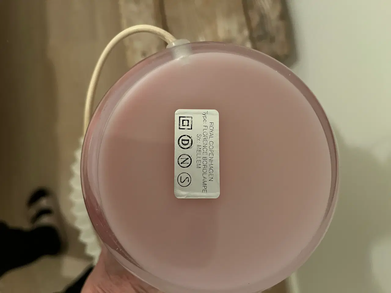 Billede 2 - Holmegaard lampe